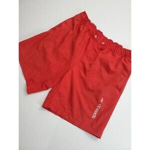 Speedo Men's Swimming Trucks, Red, Small
